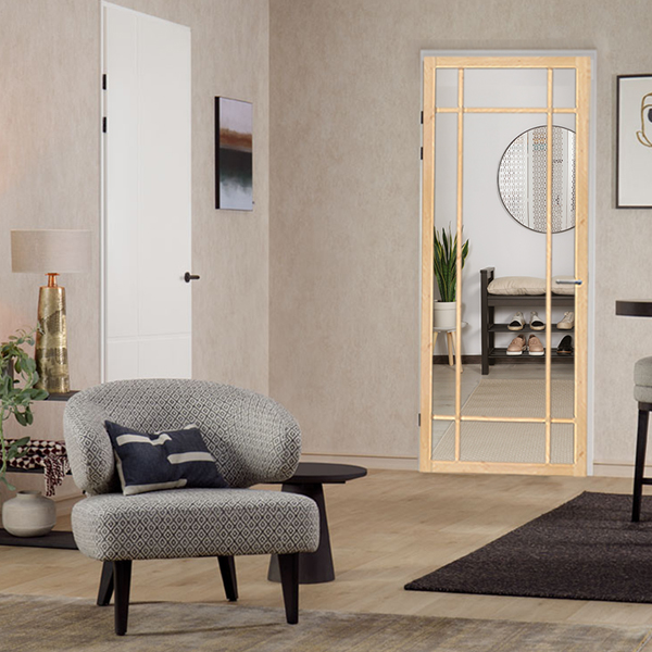 Svedex binnendeur NDB907 licht eiken