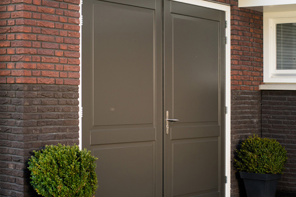 Houten garagedeur Weekamp