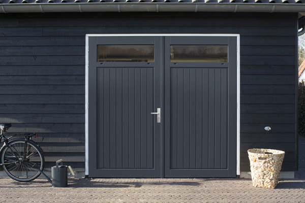 Houten garagedeur Weekamp