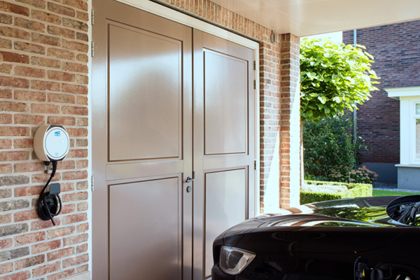 Houten garagedeur Weekamp