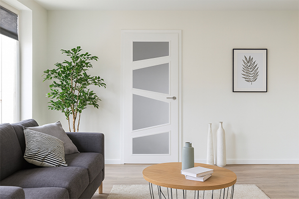 Binnendeur met glas RD02