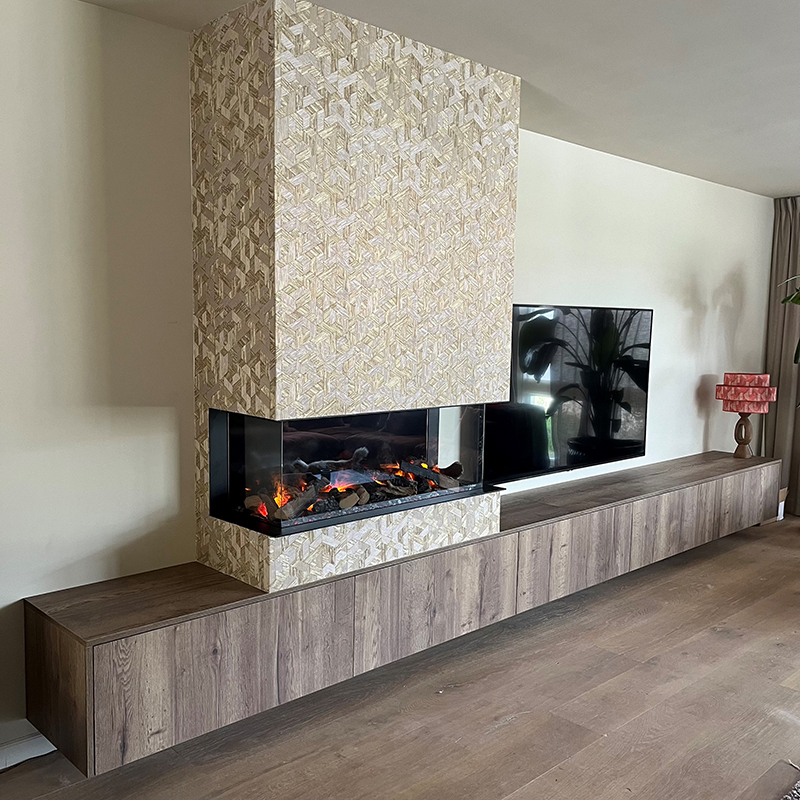 tv-kast-op-maat-met-haard haardkast